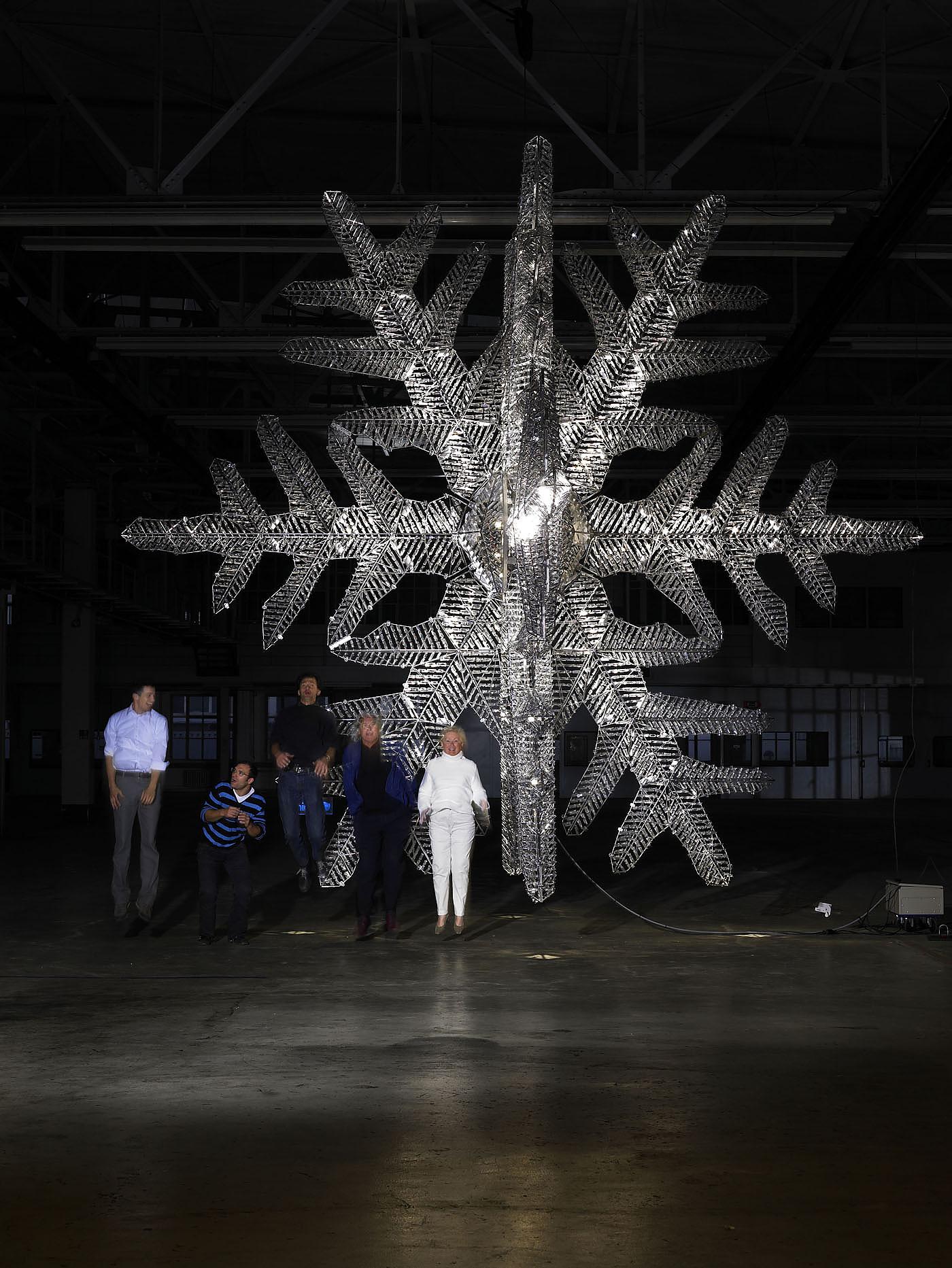 Ingo Maurer Unicef Crystal Snowflake 05